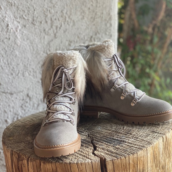 Nine West Alex Faux-Fur Booties Retail Value 139 - Picture 6 of 8